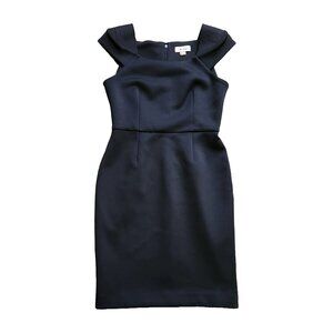 🖤  Calvin Klein Cap Sleeve Black Dress - Elegant & Timeless 🖤